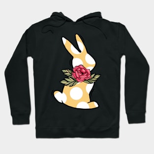 Floral Bunny Rabbit Hoodie